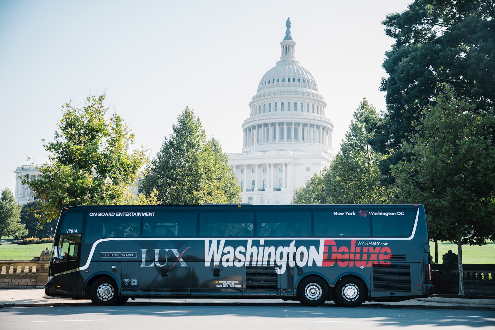 tour bus from washington dc to new york